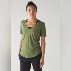 Lululemon Love Tee III (Heathered Brave Olive)